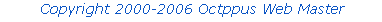 Copyright Octopus web master